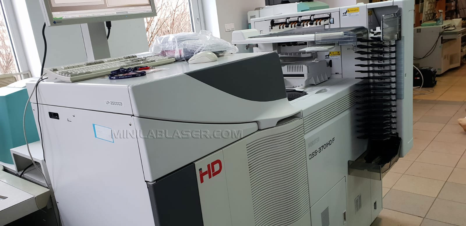 Noritsu QSS3701HD "F". Stock March 2019 2 QSS3701HD F minilablaser for sale