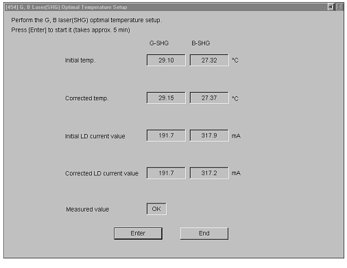 perform temp setup